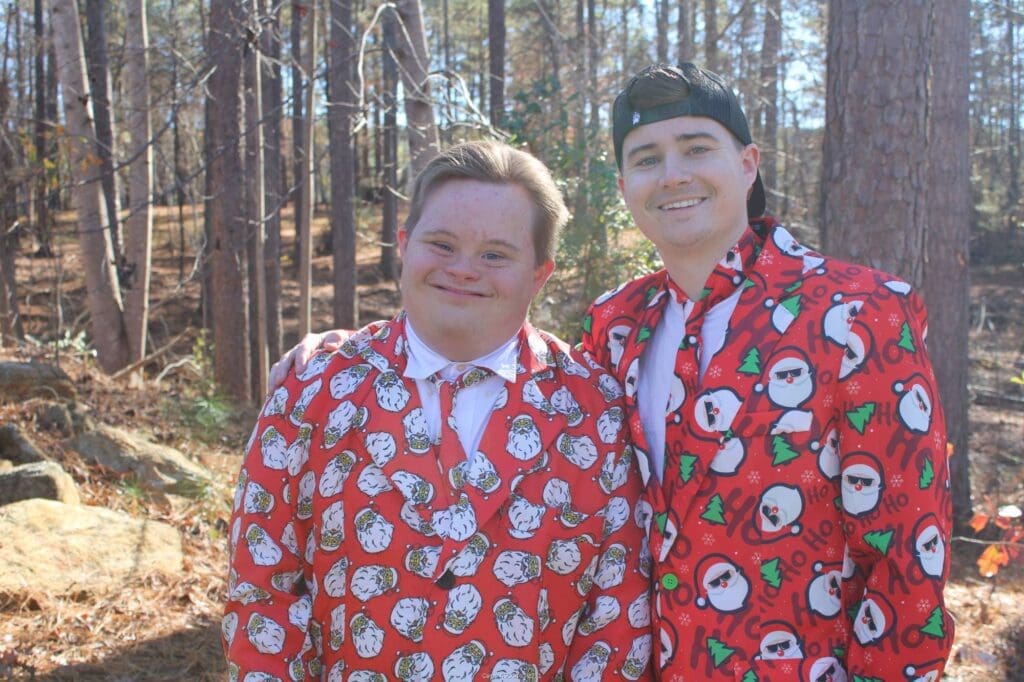 Smiling campers at Camp ASCCA's Christmas weekend